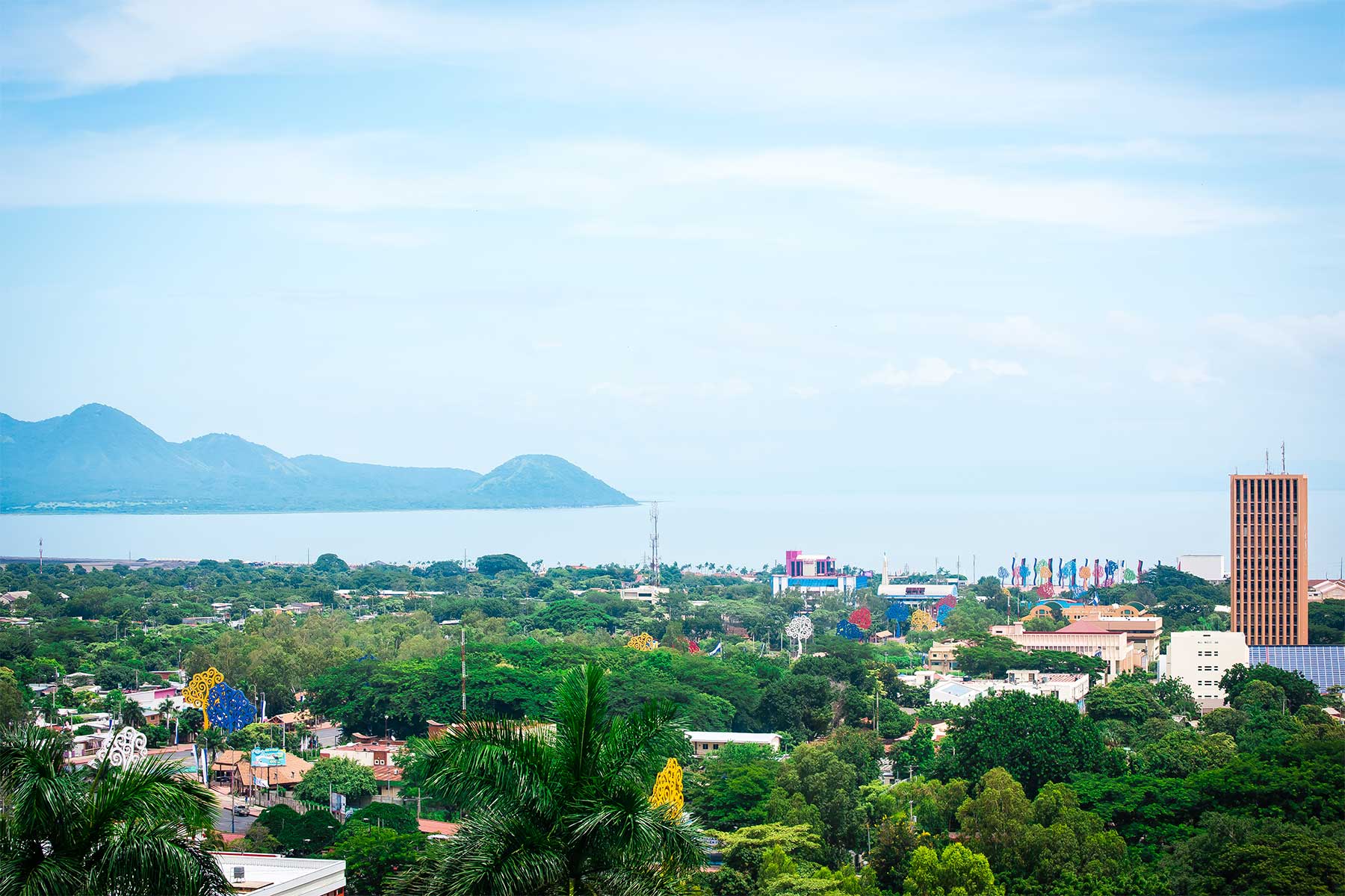 Panoramic of Managua