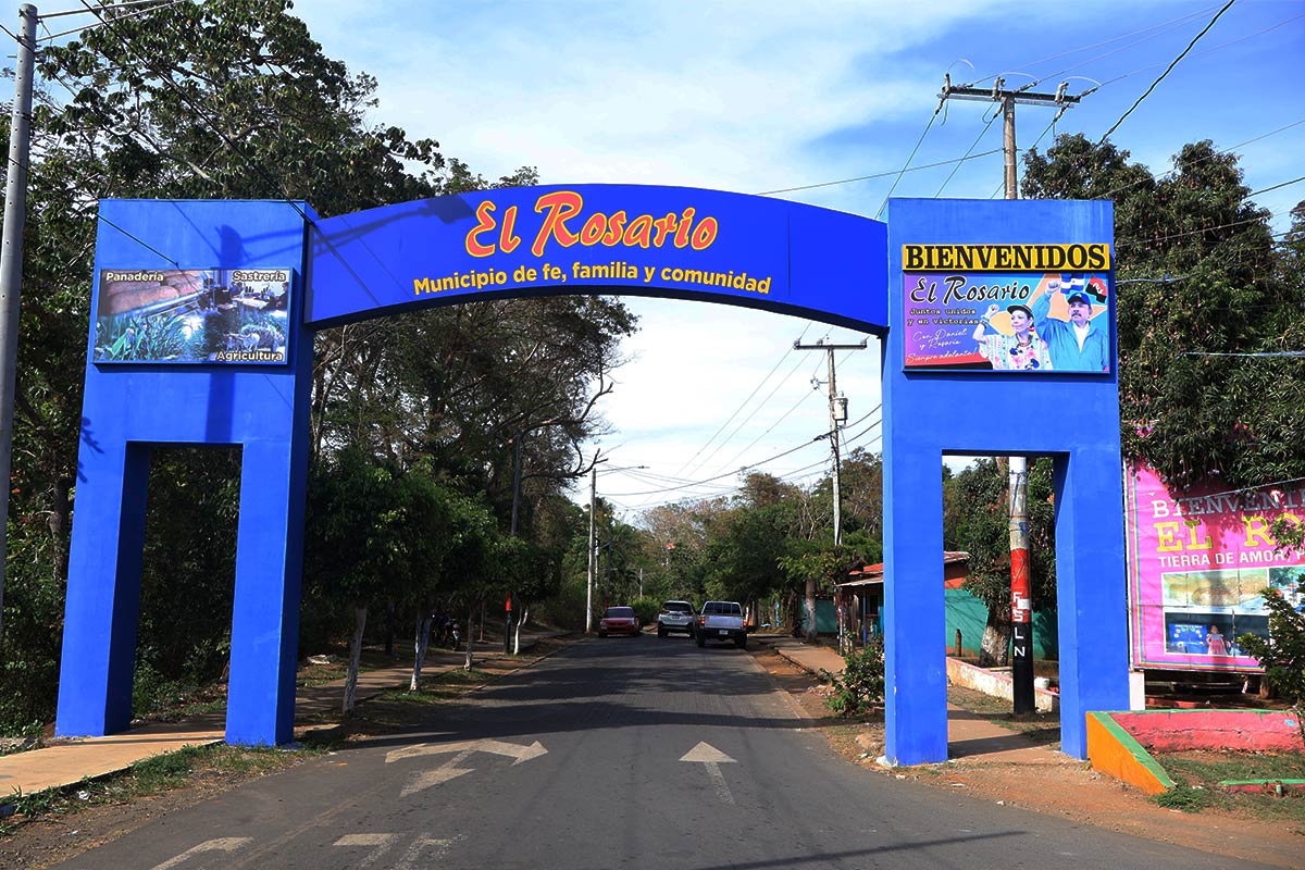 Entrada de El Rosario