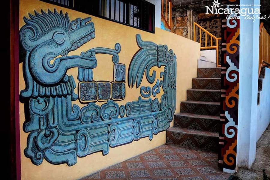 Mural en San Juan de Oriente