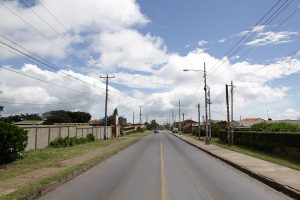 El Crucero Zufahrtsstraßen.