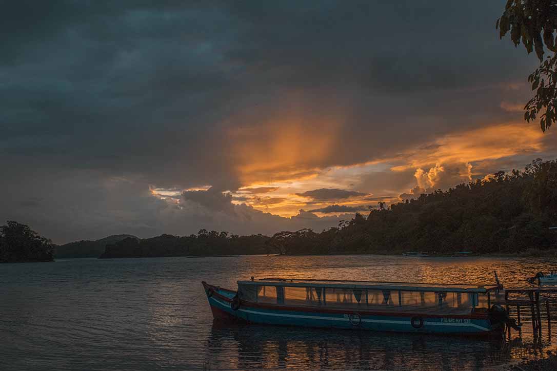 Tramonto a Solentiname-Río-San-Juan