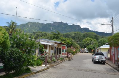 Panorama der Stadt Santa Lucia