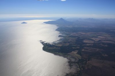 Costa Norte del lago de managua