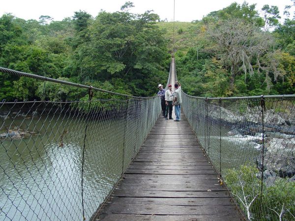 Puente colgante