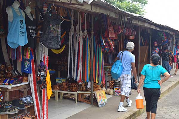 Sale of handicrafts