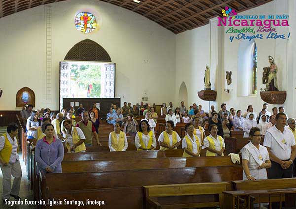 Eucaristía, Iglesia Santiago_jinotepe_festividades_gal2