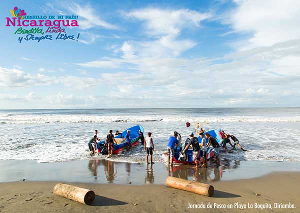 Jornada de pesca en playa La Boquita _diriamba_cultura_gal6