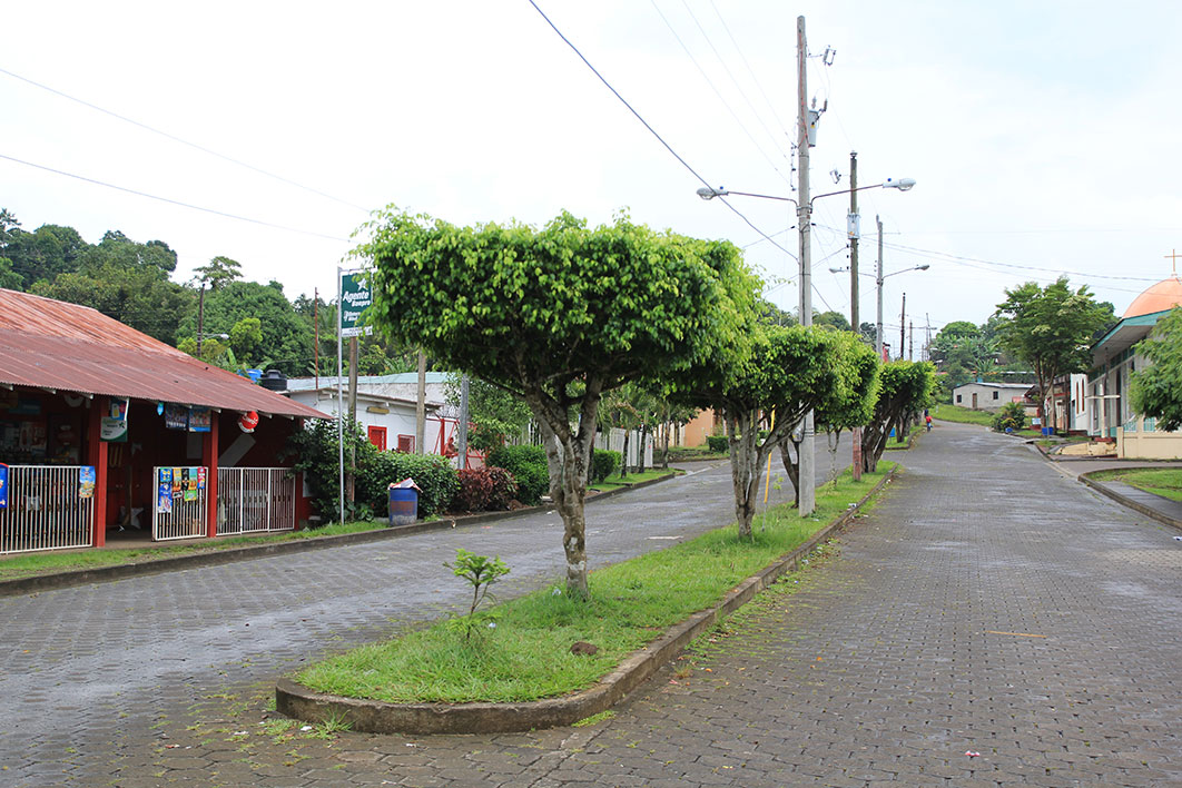 Straßen von Villa Sandino