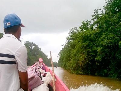 Recorrido sobre el río Prinzapolka