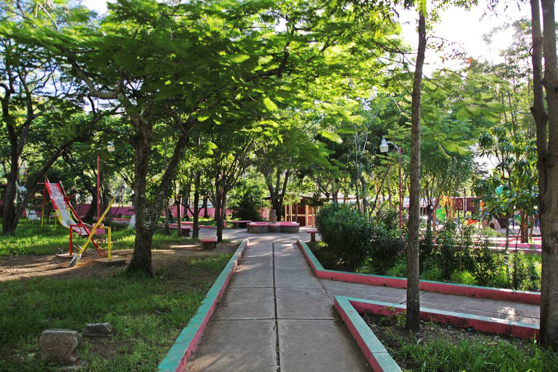 Stadtpark von San-Lucas