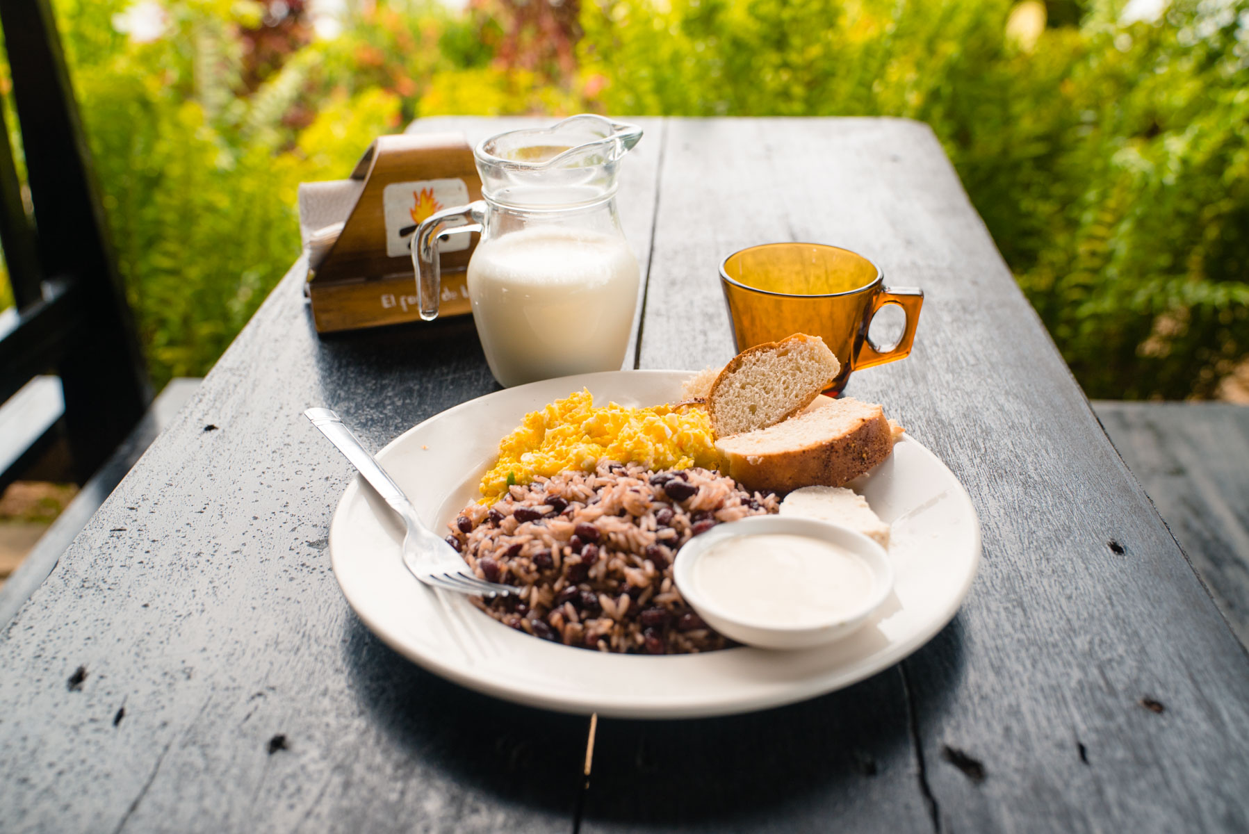 Frühstück-Nicaraguanisch