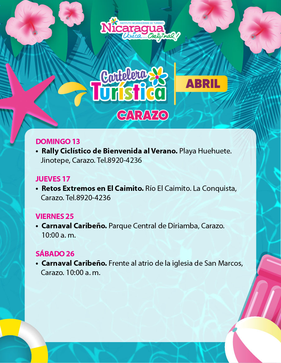 Cartelera abril